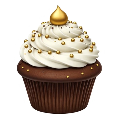 dubai chocolate cupcake  sticker