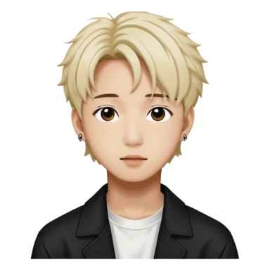 Bang Chan from Stray Kids, K-pop idol sticker