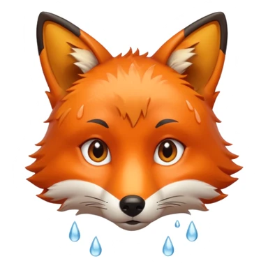 wet fox sticker