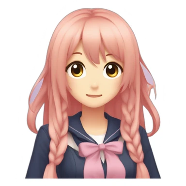 Monika Doki doki literature club sticker
