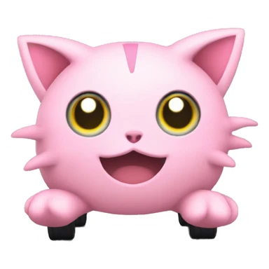 Jigglypuff driving sticker