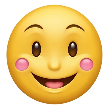 Emoji, smiley winking face sticker