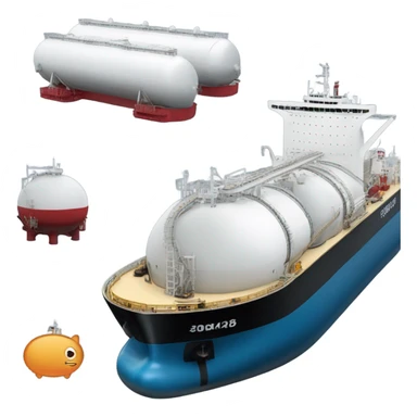 gas sea tanker sticker