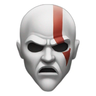  god of war logo sticker