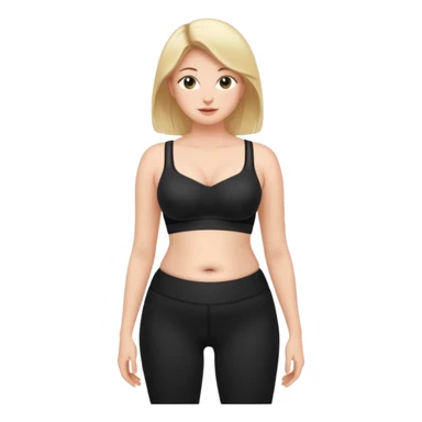 femme belly stuffing legging brassière  sticker