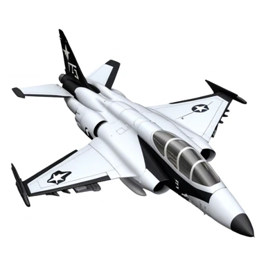 Jet Trainer - T-38 Talon - Northrop Grumman (Model Year: 2021) (Iconic colour: White and black) sticker