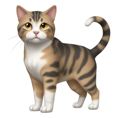 american bobtail cat sticker
