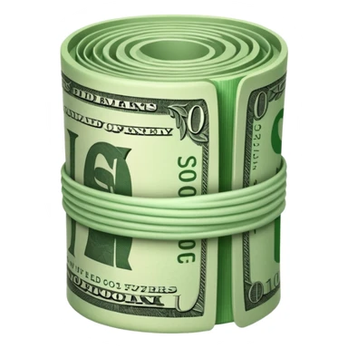 Money that is like a tube sticker