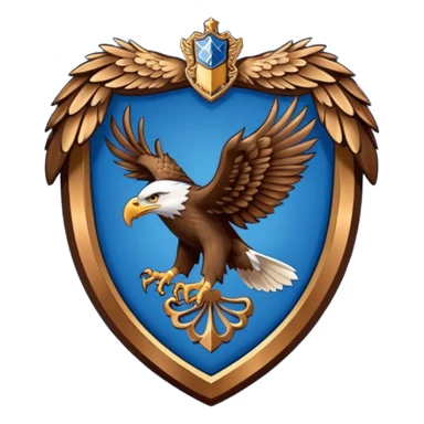Hogwarts Ravenclaw crest Eagle sticker