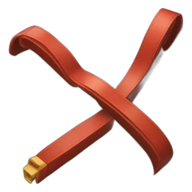 ceinture de briques rouge sticker