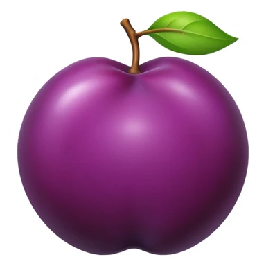 plum sticker