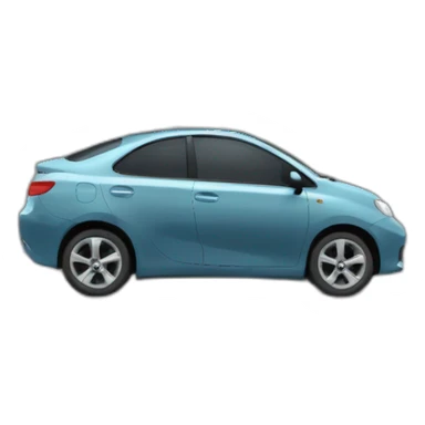 necesito un emoji de un coche en un túnel de lavado sticker