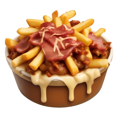 Poutine smoked meat sticker