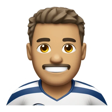 una persona discapacitada en silla de ruedas listo para jugar rugby sticker