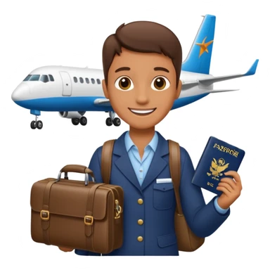 glob ,pass port, , travel bag , plane sticker