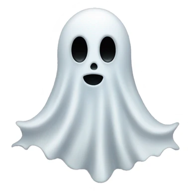 Creepy ghost sticker