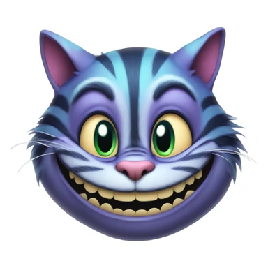 cheshire cat sticker
