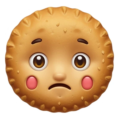 cute biscuit no cream cry jesus sticker