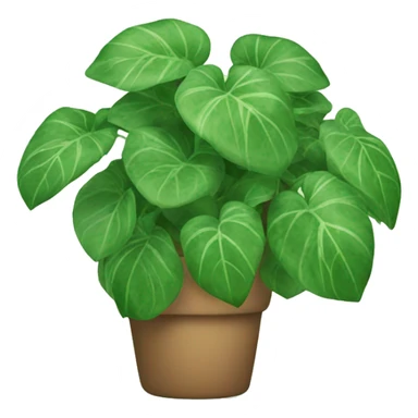 Pothos plant sticker