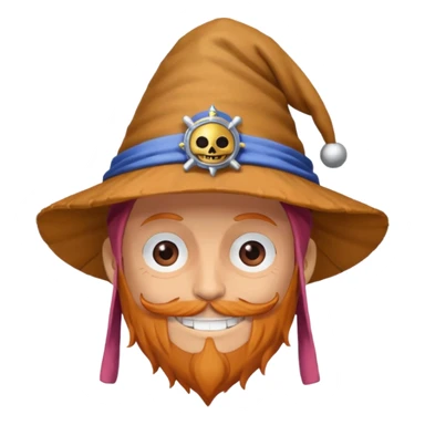 chopper one piece Wizard sticker