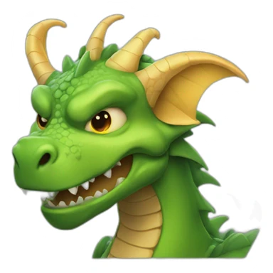 dragon sorcier sticker