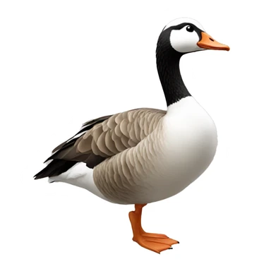 Goose wearing a Christmas outfit  sticker