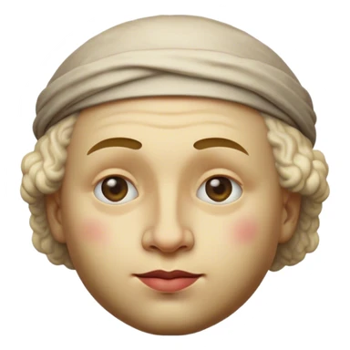 Cinematic Realistic Rembrandt Pop Culture Emoji, depicted with dramatic chiaroscuro reminiscent of the master, rendered with lifelike detail and moody historic lighting. sticker