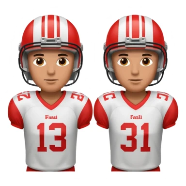 a football Team Players sticker