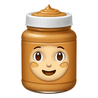 apple peanutbutter sticker