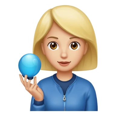 bola del mundo internet y una cara en medio mirando un movil sticker