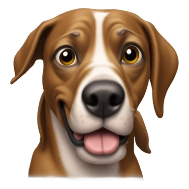 snoop dog with a pig nose  sticker