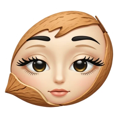 👁️ give me a version of the eye emoji at the begining of this prompt, but the eye is closed

 sticker