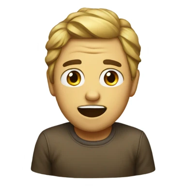 Llorar de emoción  sticker