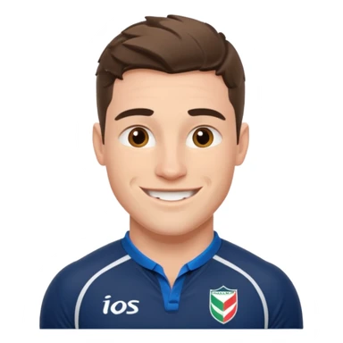 Antoine Dupont le joueur de rugby sticker