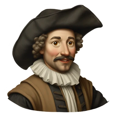 dutch trader 17th century sticker