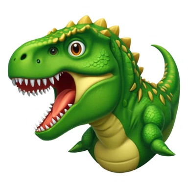 Angry T. rex sticker