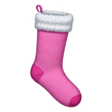 A pink sock  sticker