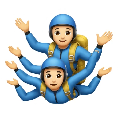 Skydiving sticker