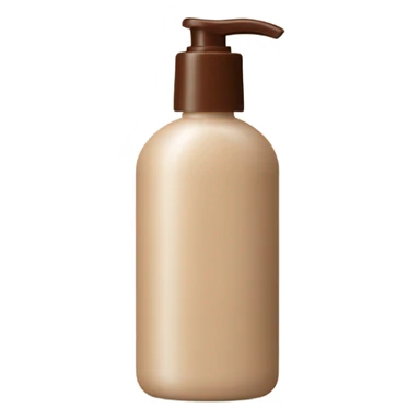 shea butter lotion bottle brown sticker