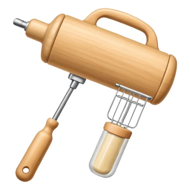rolling pin and hand mixer sticker