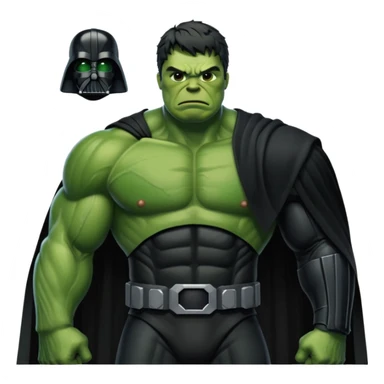 hulk darth vader sticker