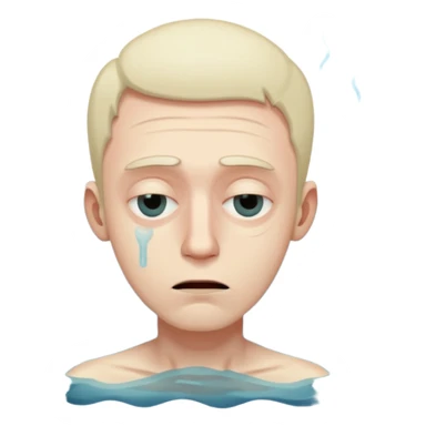 super duper duper i mean the absolute biggets man ever, dying from insominia sticker