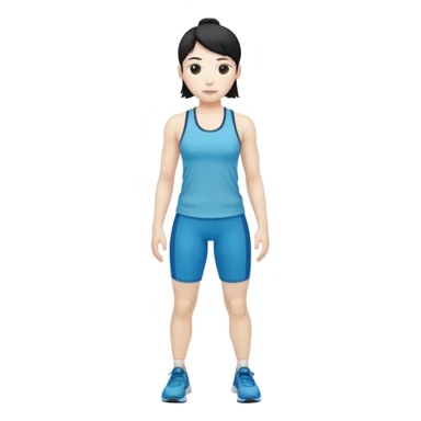  Lobo blanco Fitness  sticker