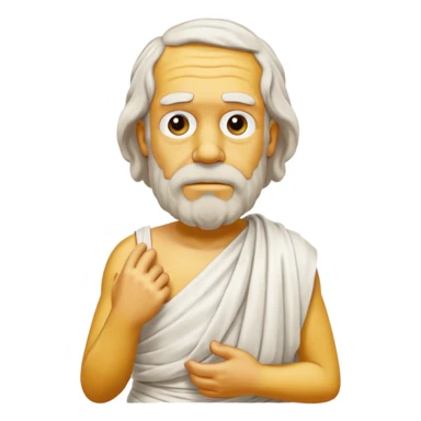 ancient greek homer poet sticker