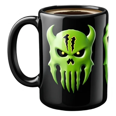 Monster Energy's Coffee Mugs sticker