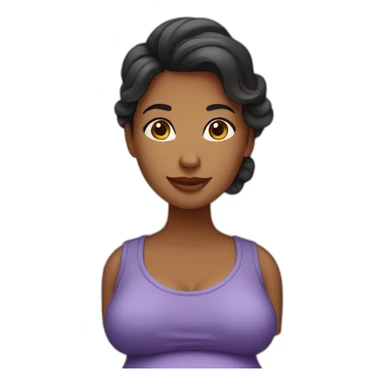 Femme enceinte sticker