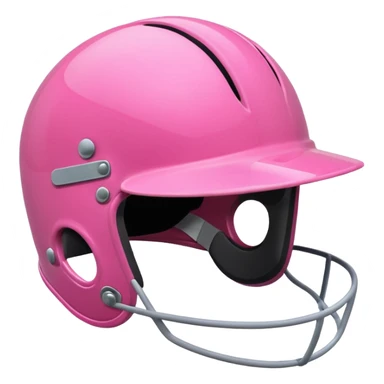 Rugby pink helmet sticker
