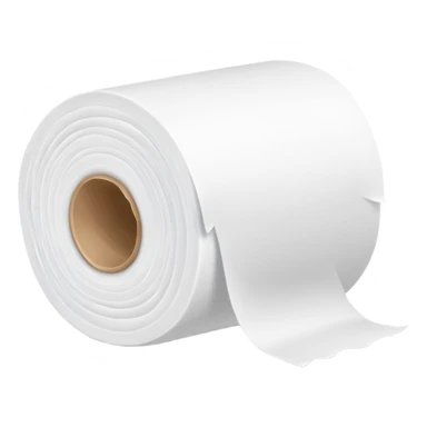 long toilet paper sticker