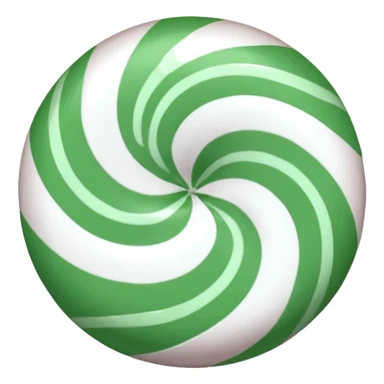 Peppermint emoji Google Noto Color emoji style  sticker