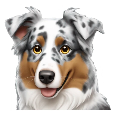 Australian shepherd blue merle sticker